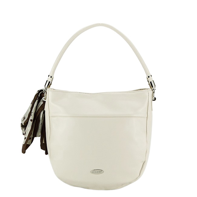 Geanta crem David Jones CM6486 14