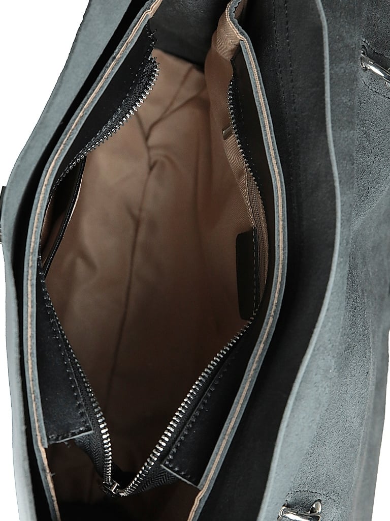 Geanta dama, 9905, piele naturala, Neagra - poza 3