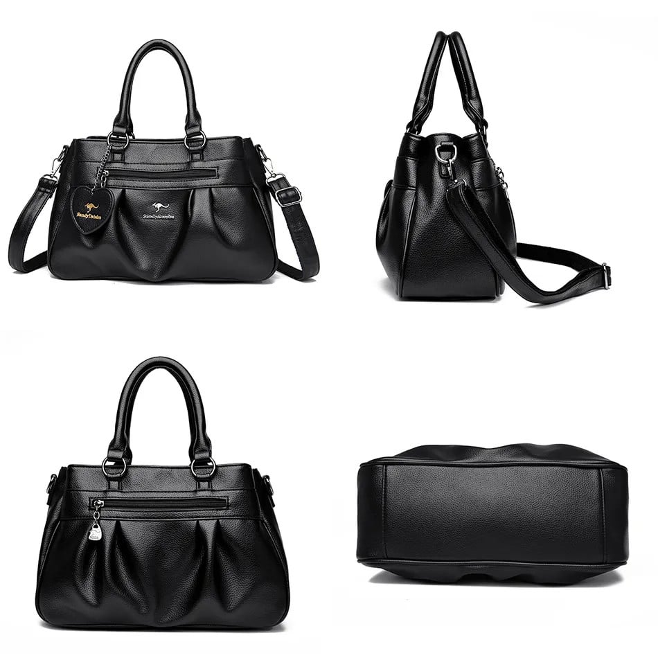 Geanta dama, Alarice GT2388, Negru - poza 4