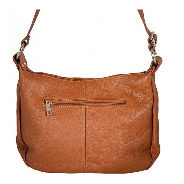 Geanta dama Donata GT1026, piele naturala, cognac - poza 3