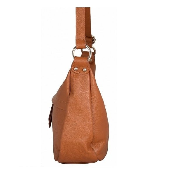 Geanta dama Donata GT1026, piele naturala, cognac - poza 4