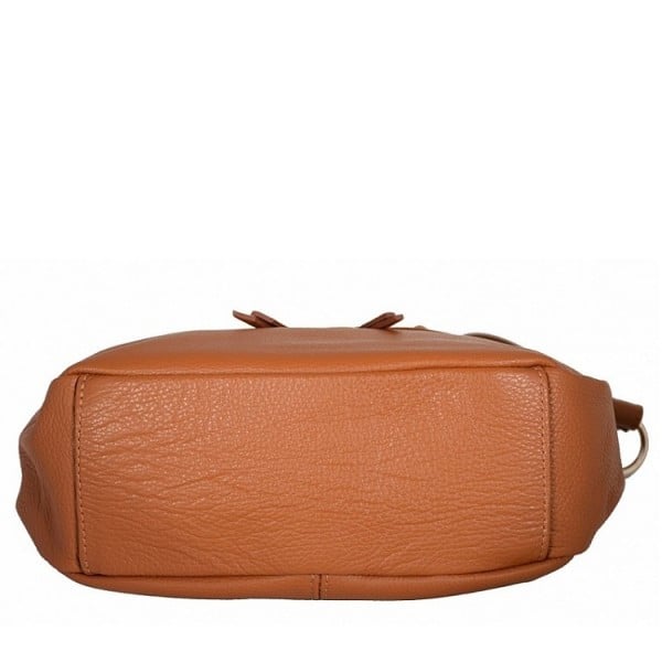 Geanta dama Donata GT1026, piele naturala, cognac - poza 5