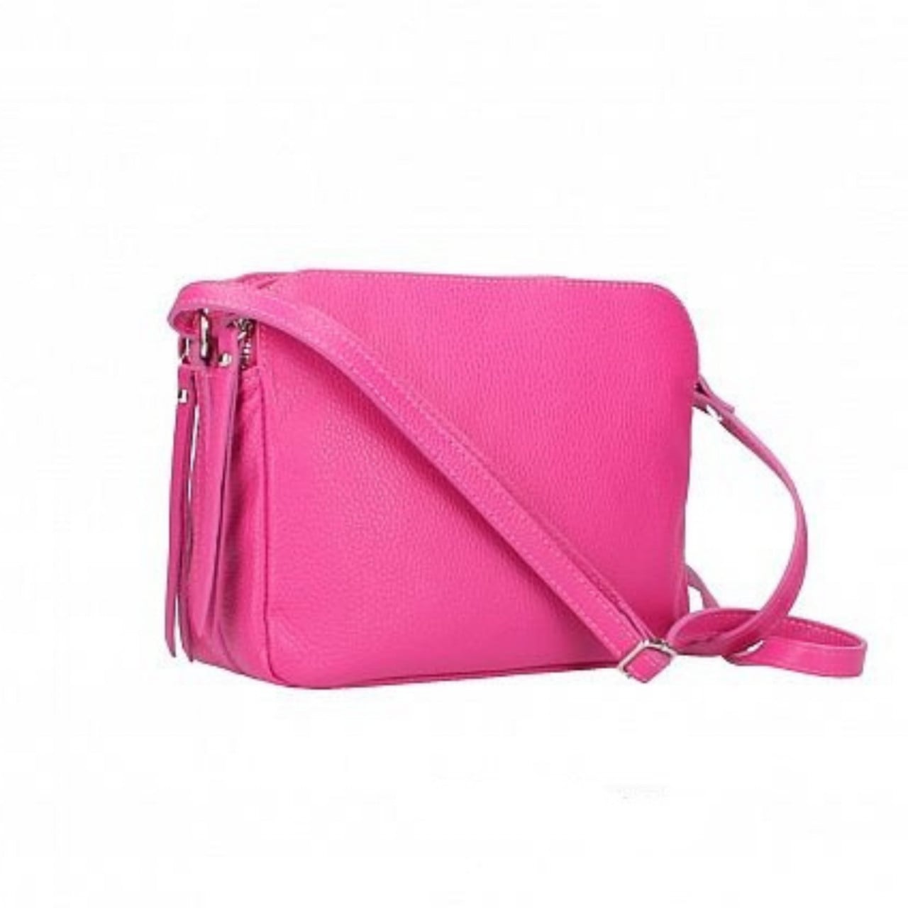 Geanta dama GT2384 Fosca, piele naturala, Fuxia - poza 1