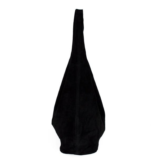 Geanta dama Monica GT1194, piele intoarsa, negru - poza 4