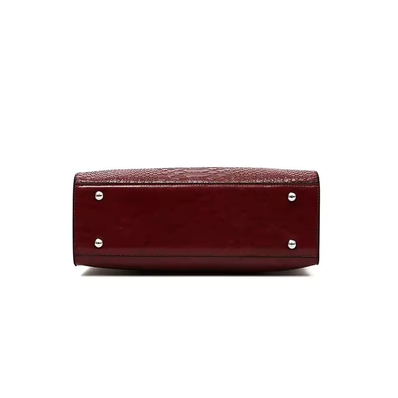 Geanta dama structurata Nalira GT3955,Coffee - poza 4