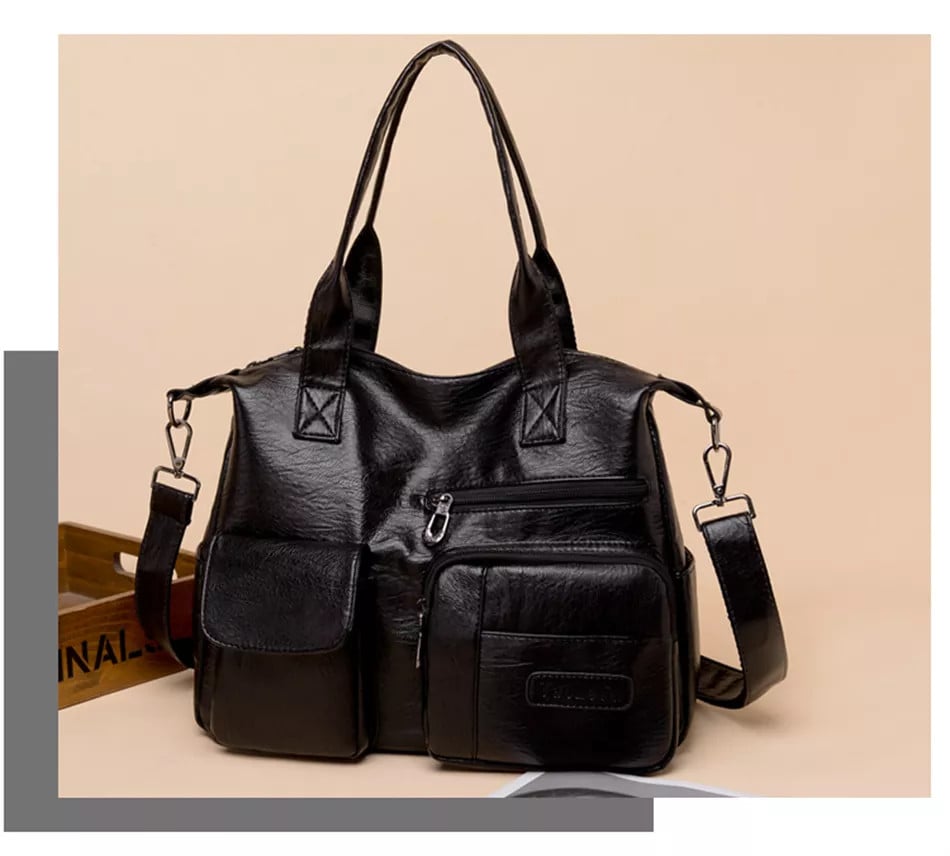 Geanta dama, Xanthe GT2530, Negru - poza 3