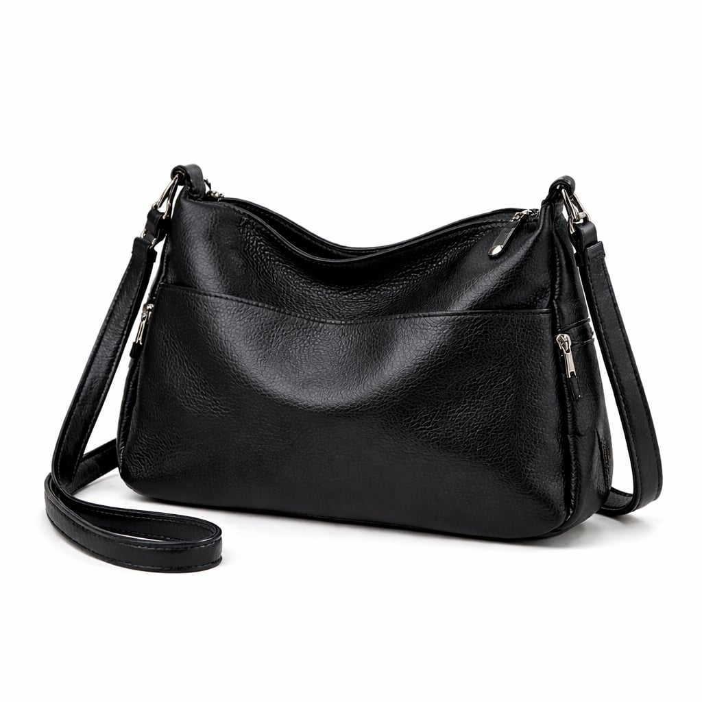 Geanta dama Yumi GT1072, model negru - poza 1