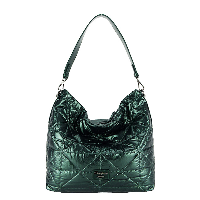 Geanta David Jones din fas, 6883-1 13, Verde inchis