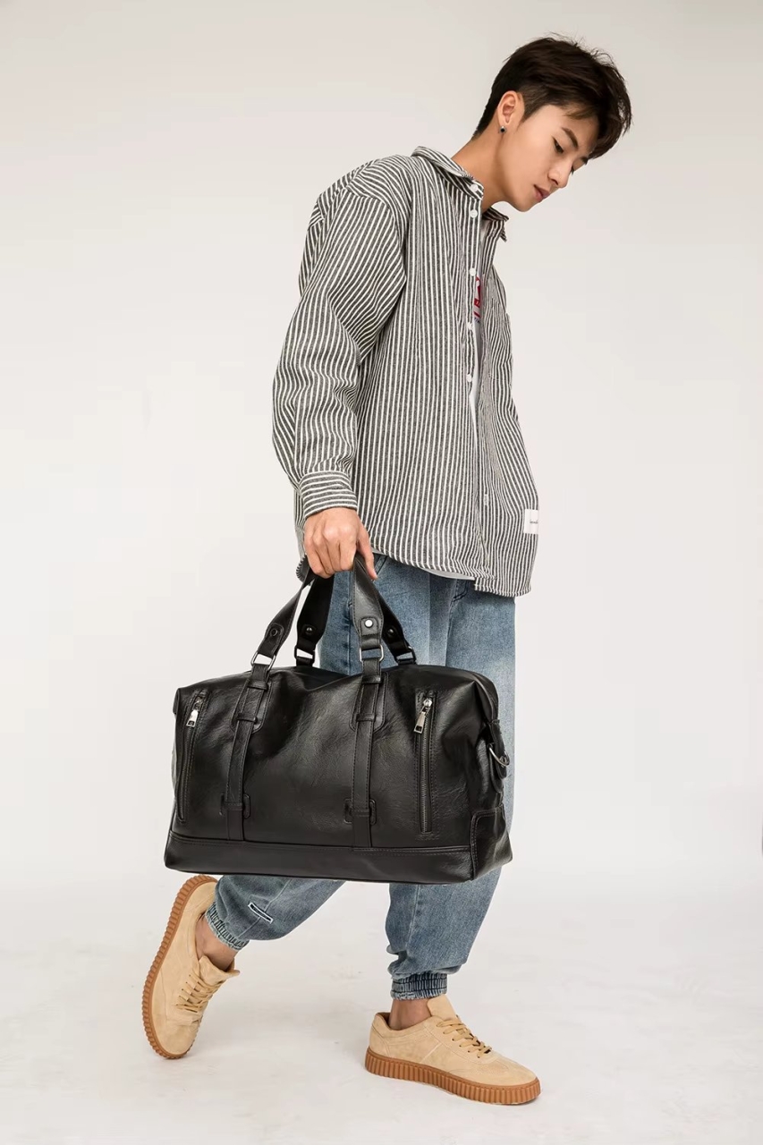 Geanta de calatorie unisex, Elvea GT3475, Negru - poza 3