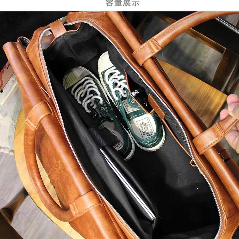 Geanta de calatorie unisex, Enara GT3472, Gri - poza 3