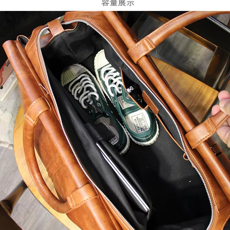 Geanta de calatorie unisex, Enara GT3473, Negru - poza 5