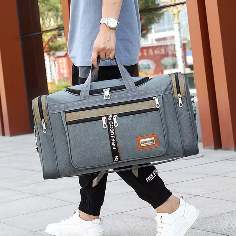 Geanta de calatorie unisex, Iridessa GT3587, Gri - poza 3