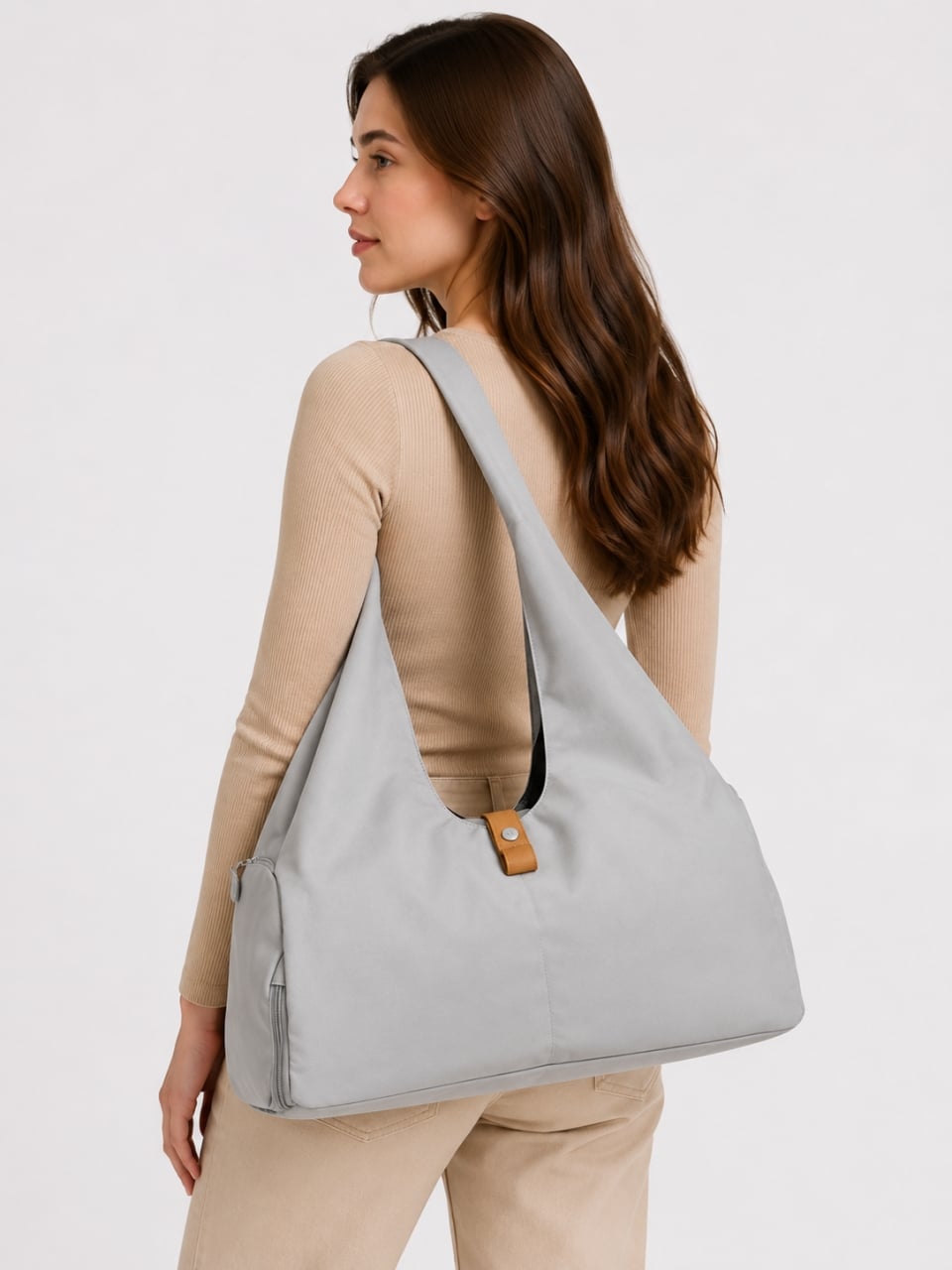 Geanta de calatorie unisex, Silvya GT3556, Gri - poza 2