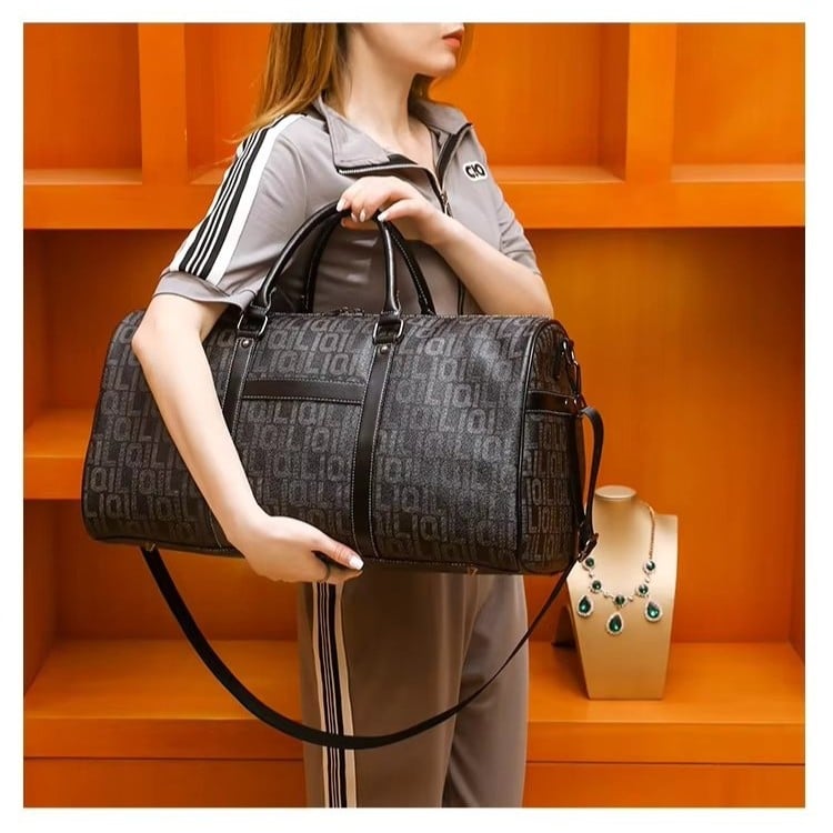 Geanta de calatorie unisex, Zuleika GT3239, Negru - poza 4