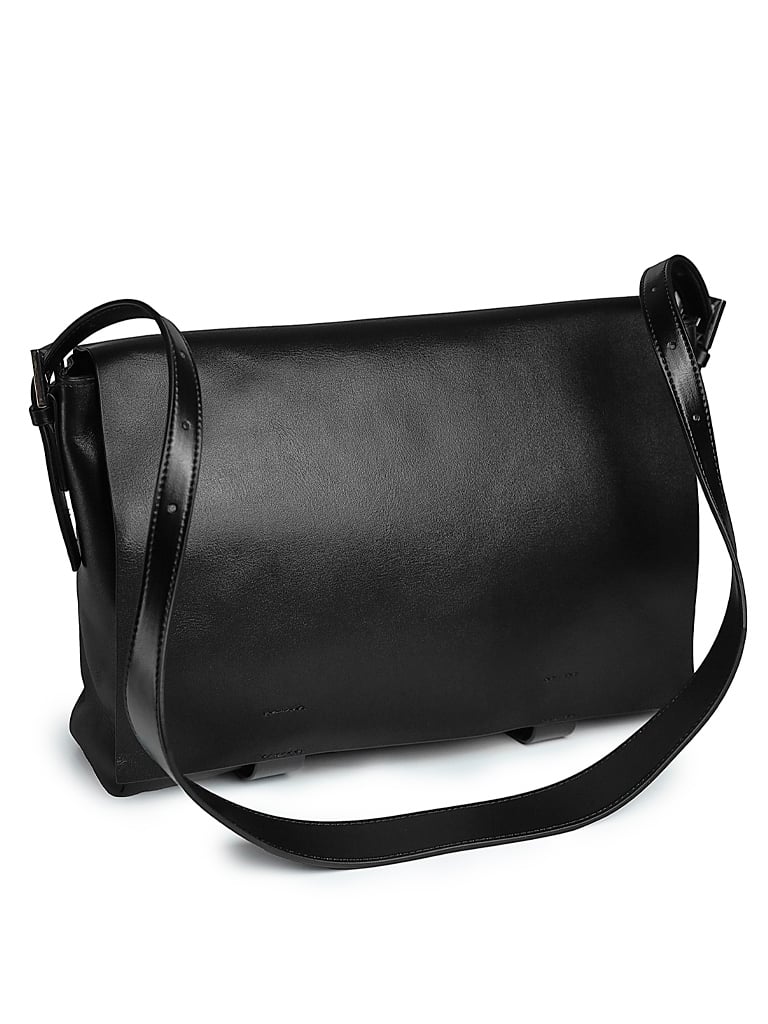 Geanta de dama, 3001, piele naturala, Neagra