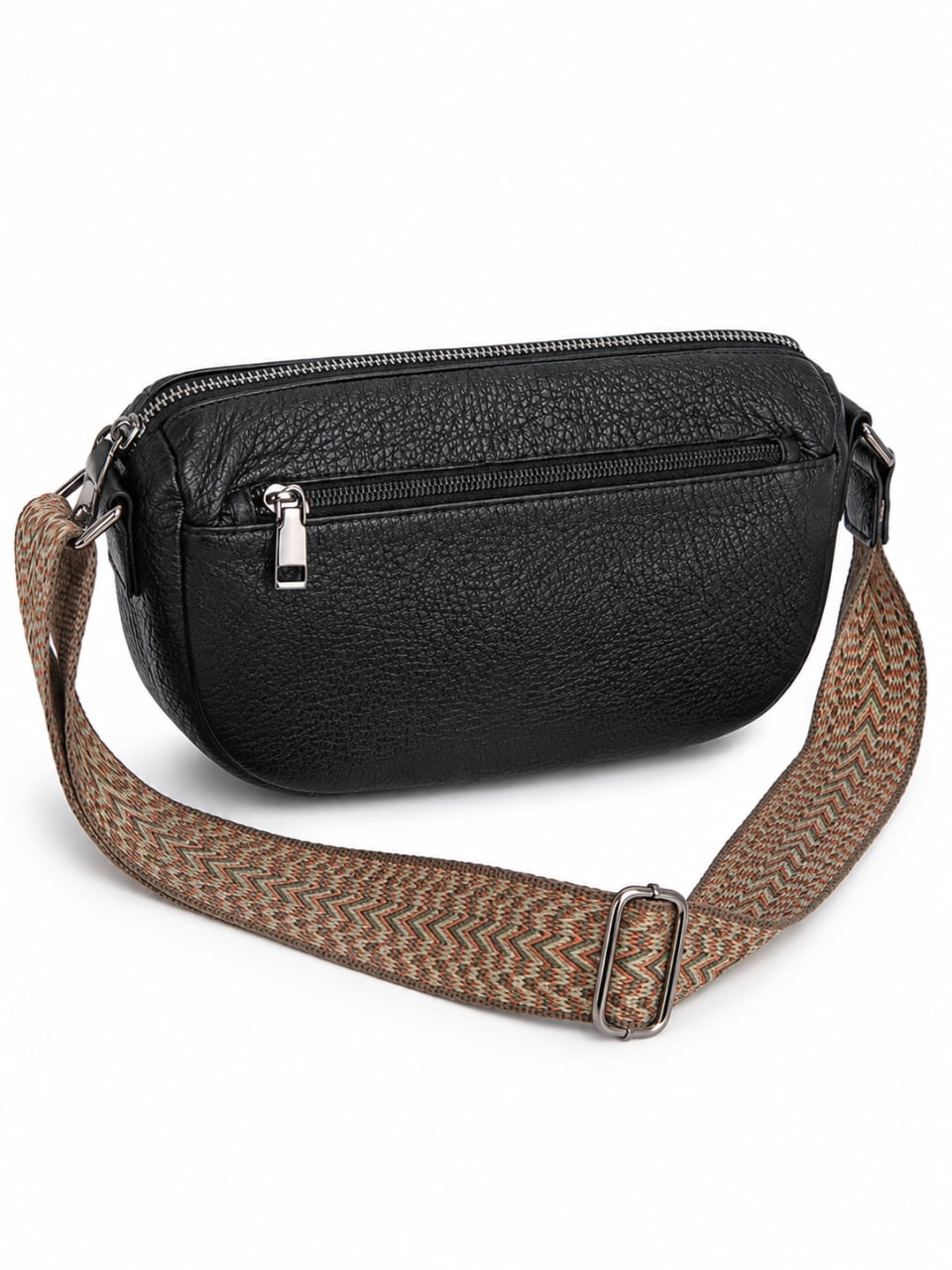 Geanta de dama, 5016, piele naturala, Neagra - poza 1