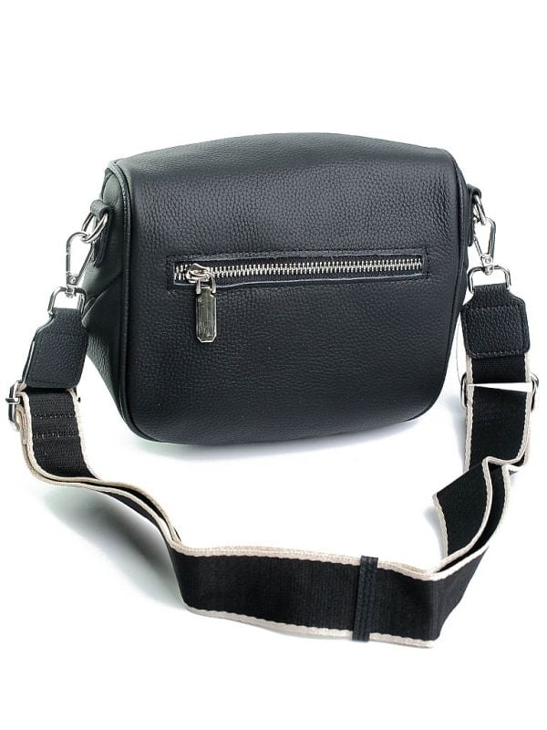 Geanta de dama, 99133, piele naturala, Neagra - poza 3