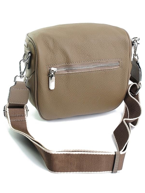 Geanta de dama, 99133, piele naturala, Taupe - poza 3