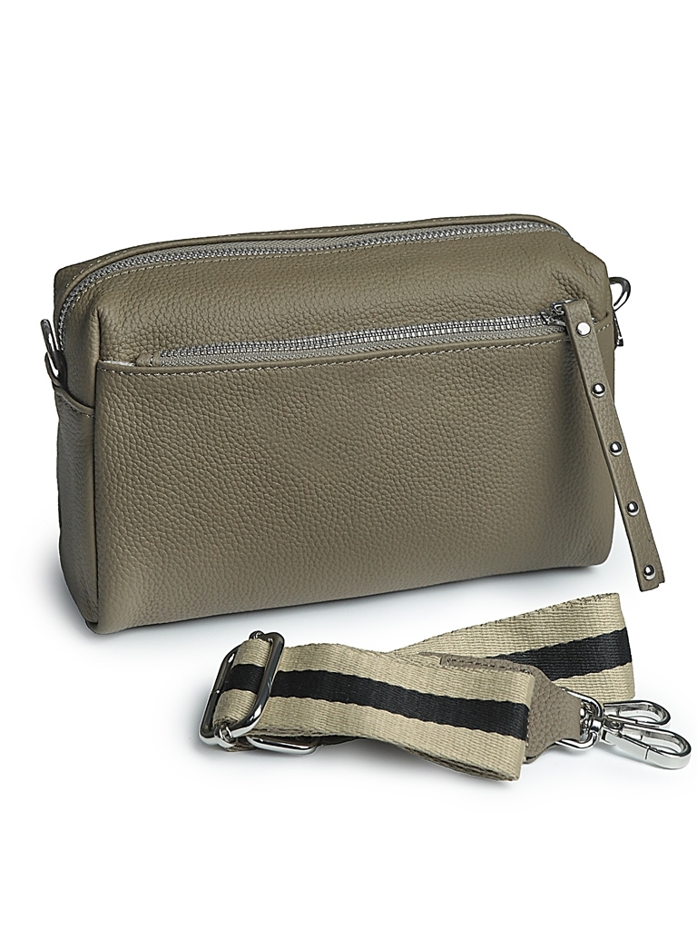 Geanta de dama, 99138, piele naturala, Taupe - poza 3