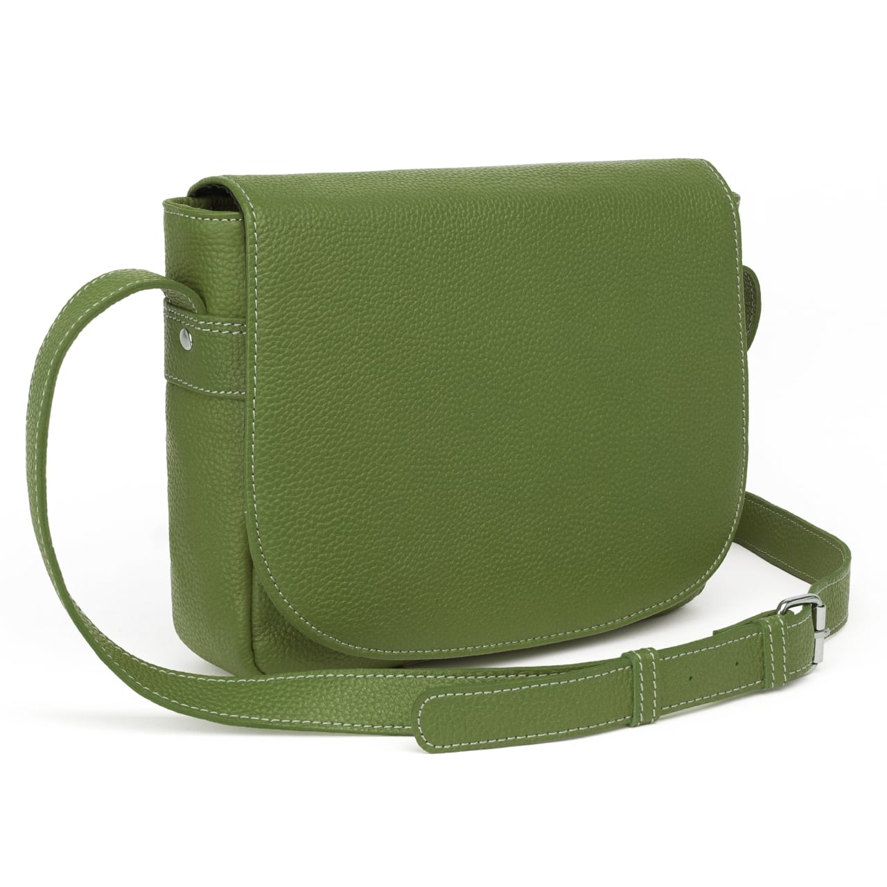 Geanta de dama, Aida GT3857, piele naturala, Verde - poza 1