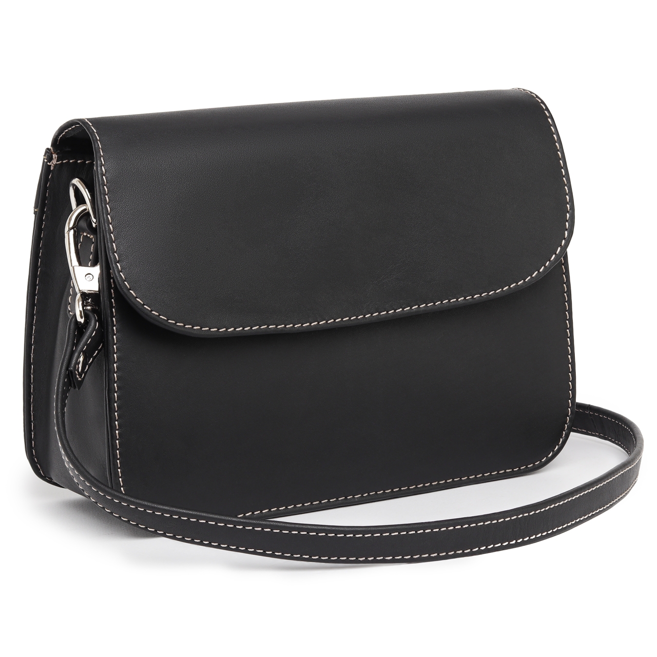 Geanta de dama, Amely GT3878, piele naturala, Negru - poza 5