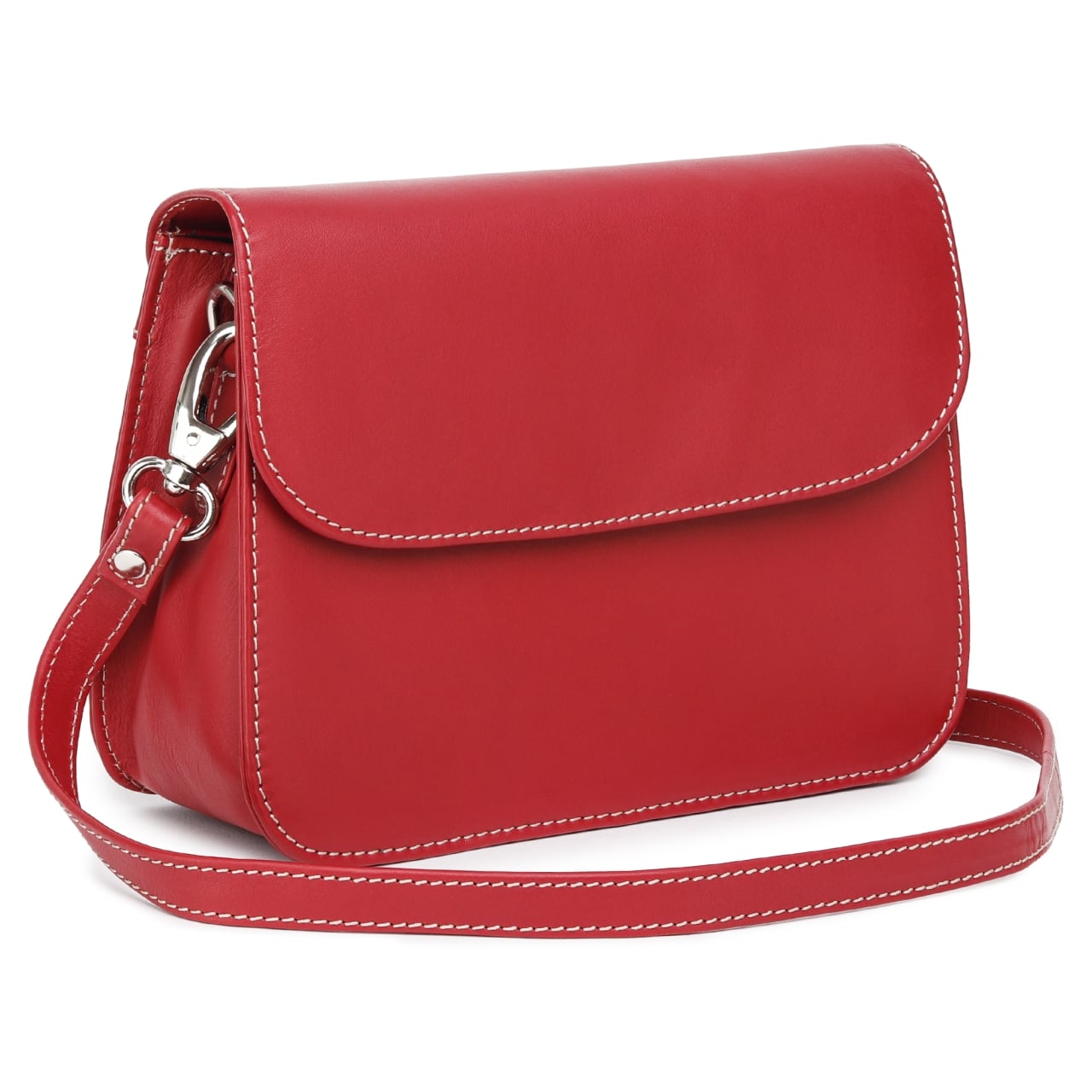 Geanta de dama, Amely GT3879, piele naturala, Rosu - poza 3