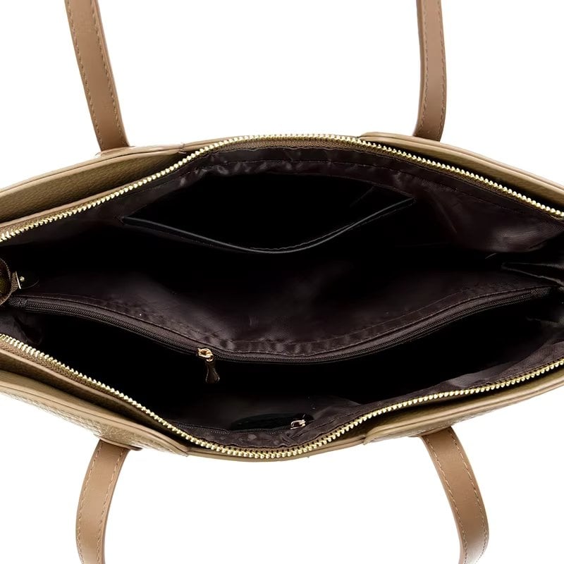 Geanta de dama, Avelyn GT3367, Dark taupe - poza 3