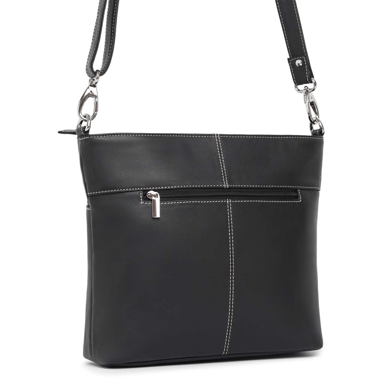 Geanta de dama, Elisabeta GT3886, piele naturala, Negru - poza 4