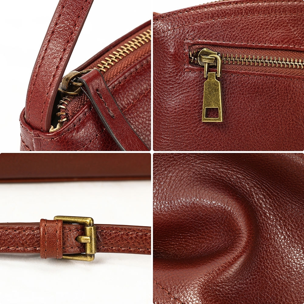 Geanta de dama, Katy GT3824, piele naturala, Negru - poza 5
