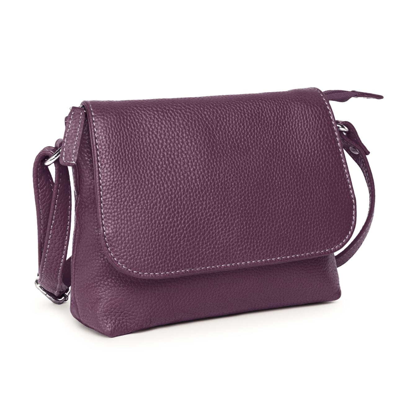 Geanta de dama, Mirabela GT3900, piele naturala, Violet - poza 3
