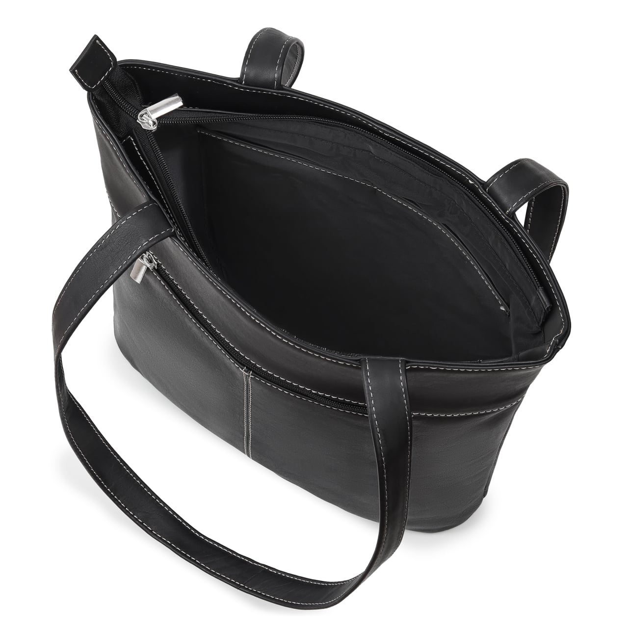 Geanta de dama, Tamina GT3877, piele naturala, Negru - poza 5