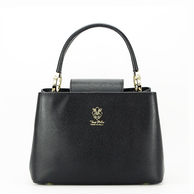 Geanta din piele naturala 8950 120 Negru