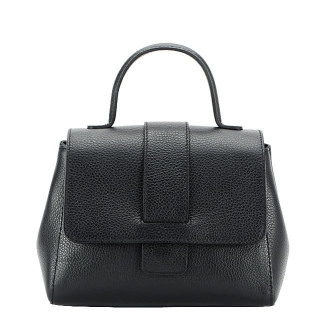 Geanta din piele naturala neagra 1047 123