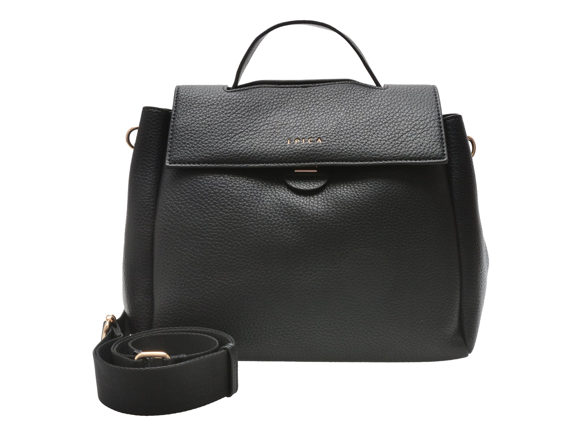 Geanta EPICA neagra, 243059, din piele ecologica