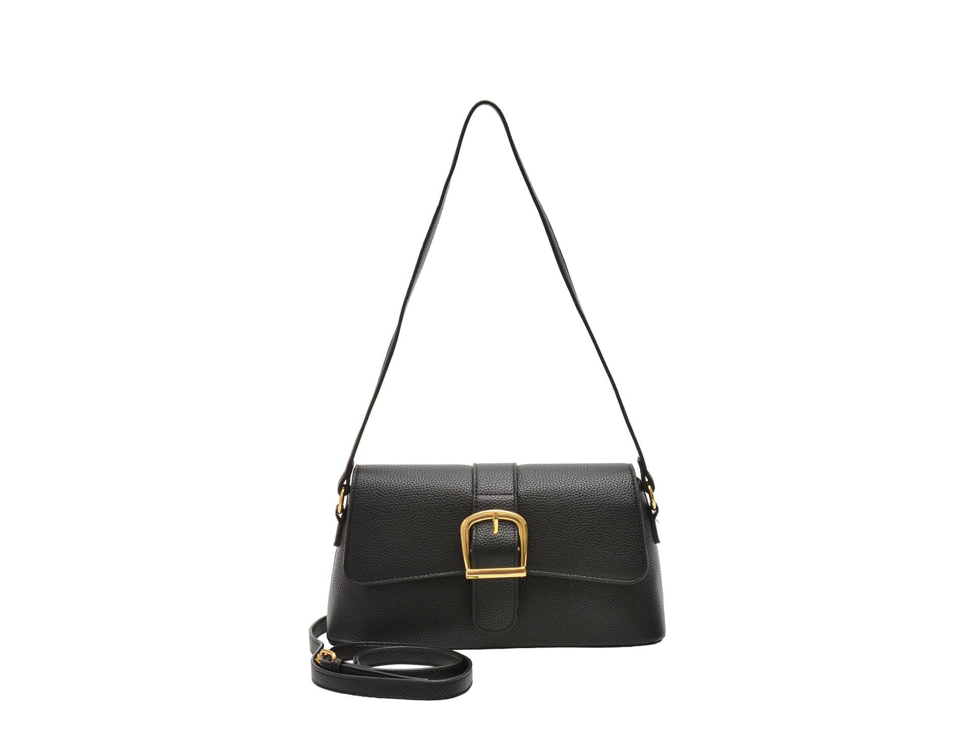 Geanta FLAVIA PASSINI neagra, 2302, din piele ecologica