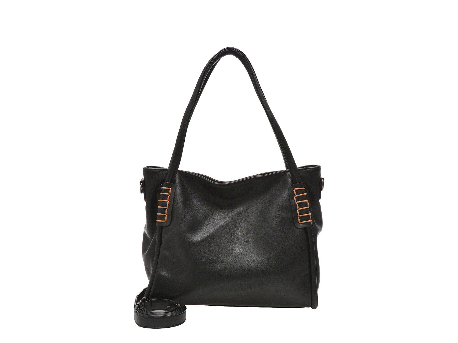 Geanta FLAVIA PASSINI neagra, 8852, din piele ecologica