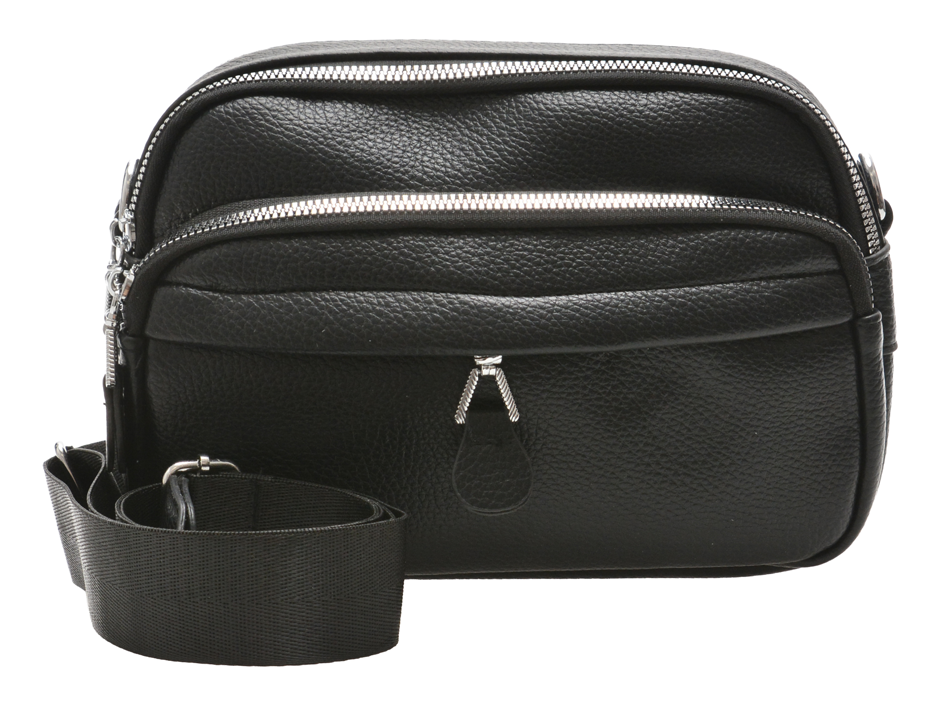 Geanta FLAVIA PASSINI neagra, 9468, din piele ecologica