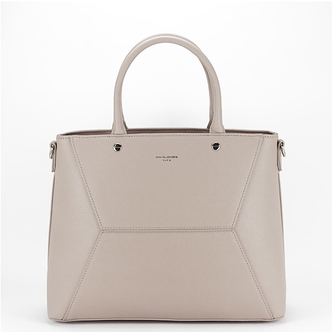 Geanta mare bej David Jones CM7033 17
