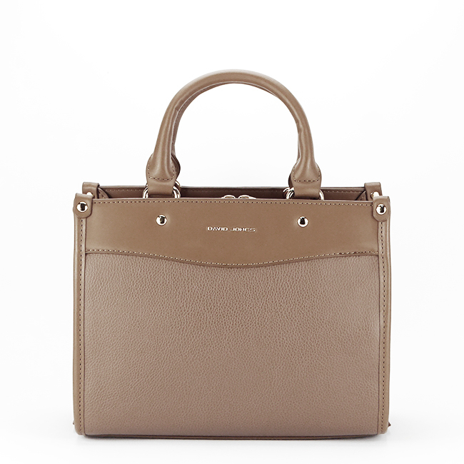 Geanta medie David Jones Paris 7007-4 12 Bej inchis
