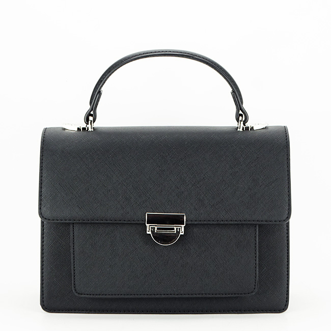 Geanta medie FloraCO Paris F2596 14 Negru