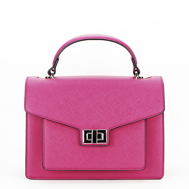 Geanta medie FloraCO Paris F2597 14 Fucsia
