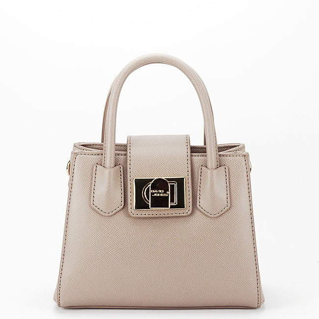 Geanta mica bej inchis David Jones CM6913 15