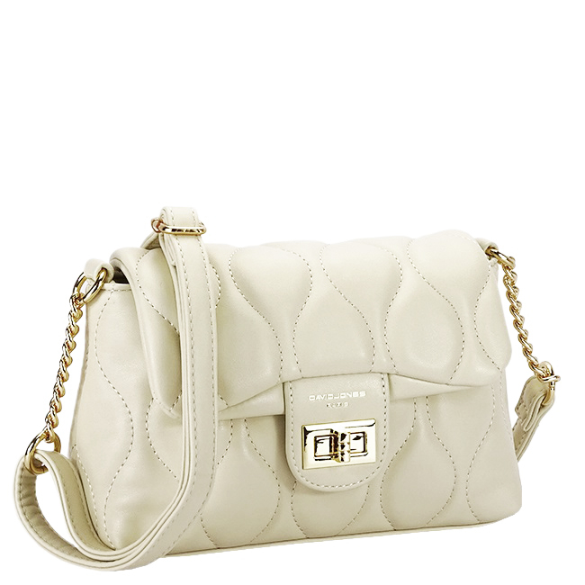 Geanta mica crem David Jones CM6700H 129