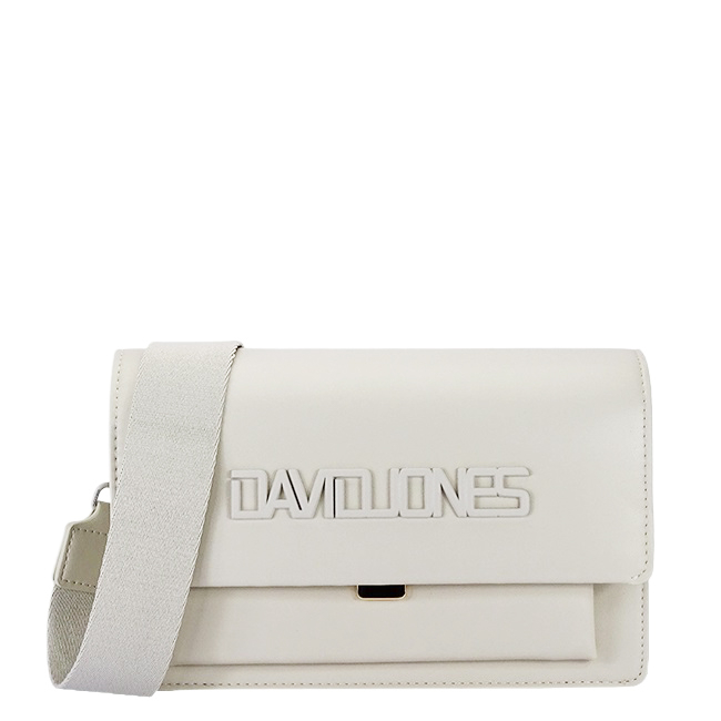 Geanta mica crem David Jones CM7508 15