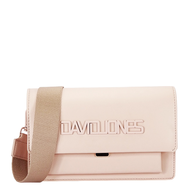 Geanta mica roz deschis David Jones CM7508 15