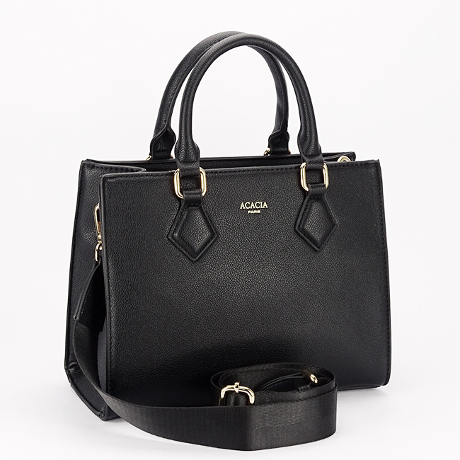Geanta neagra casual Acacia Paris G-24256 15