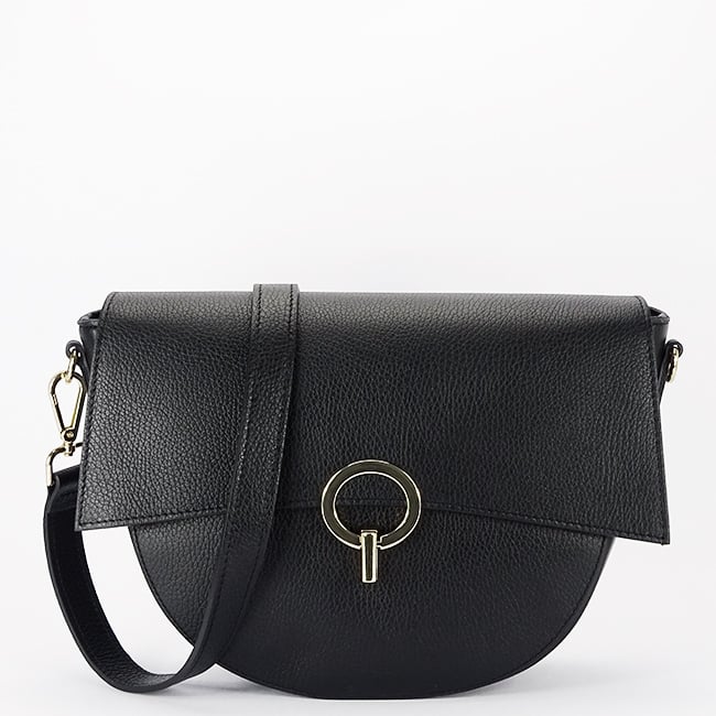 Geanta neagra din piele naturala 1684 132