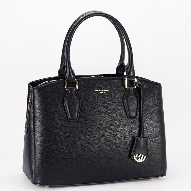 Geanta neagra mare David Jones CM7252-2 16