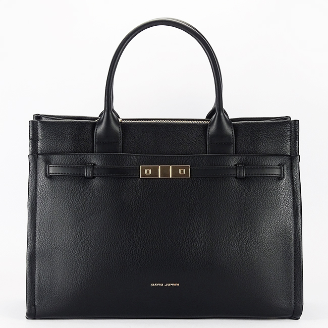 Geanta neagra mare David Jones CM7736 17
