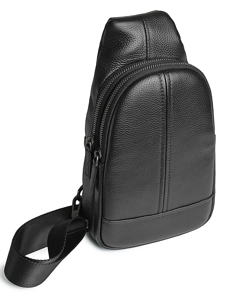 Geanta pentru barbati, 871, piele naturala, Neagra